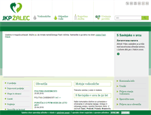 Tablet Screenshot of jkp-zalec.si